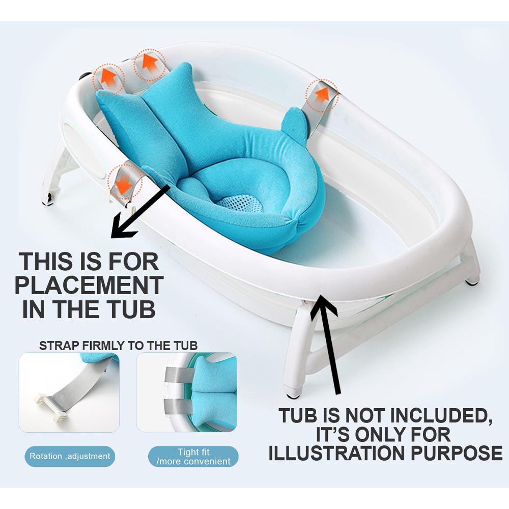 Star Babies Soft Spot Sink Bather Blue