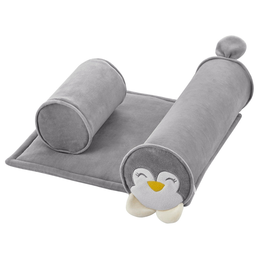 Babyjem Side Sleep Pillow Grey Pinguin 0 Months+