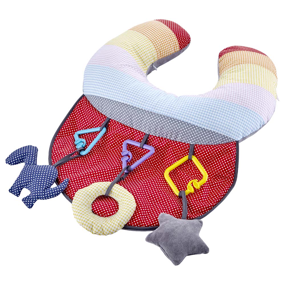 Babyjem Baby Exercising Pillow With Toys 40 X 50 Cm