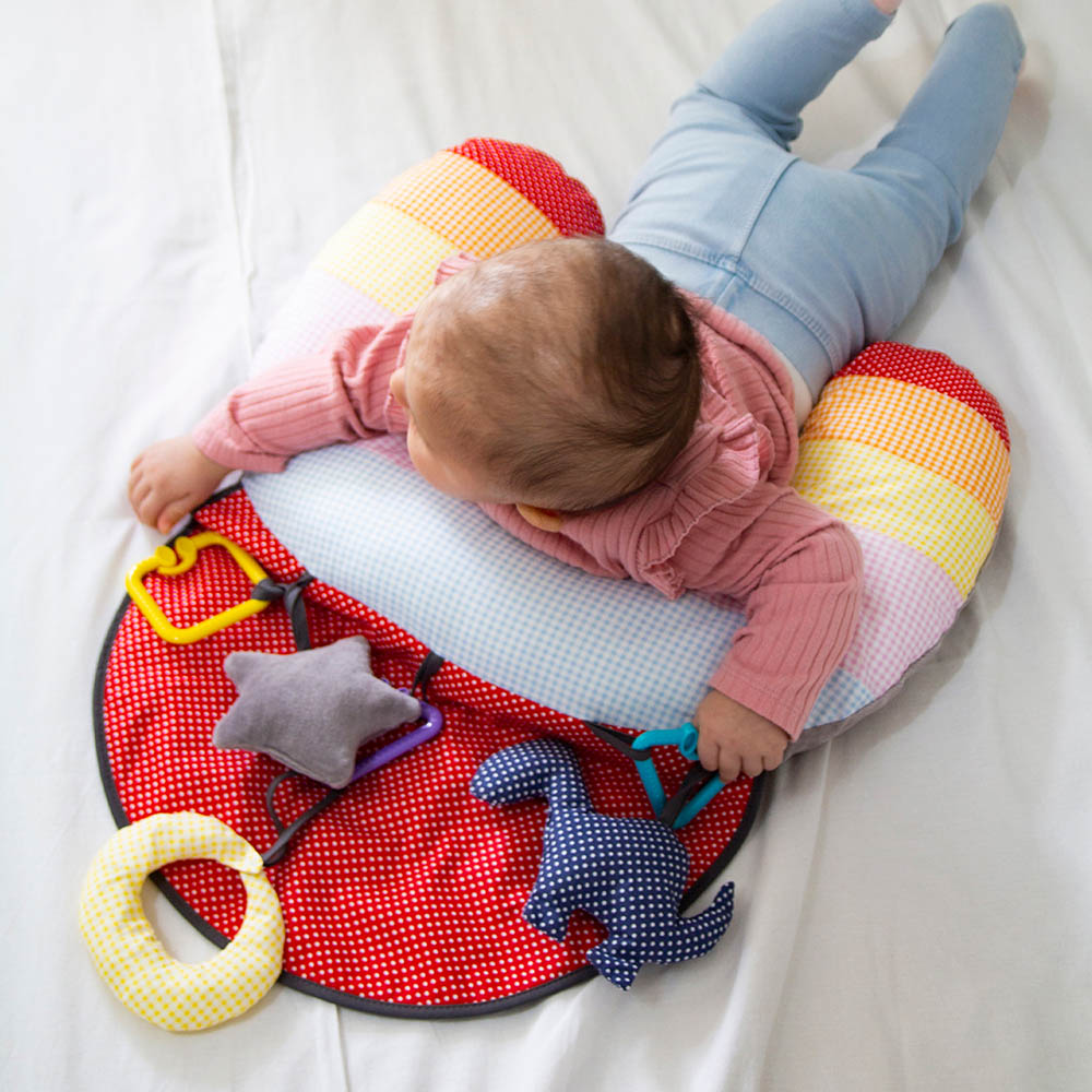 Babyjem Baby Exercising Pillow With Toys 40 X 50 Cm