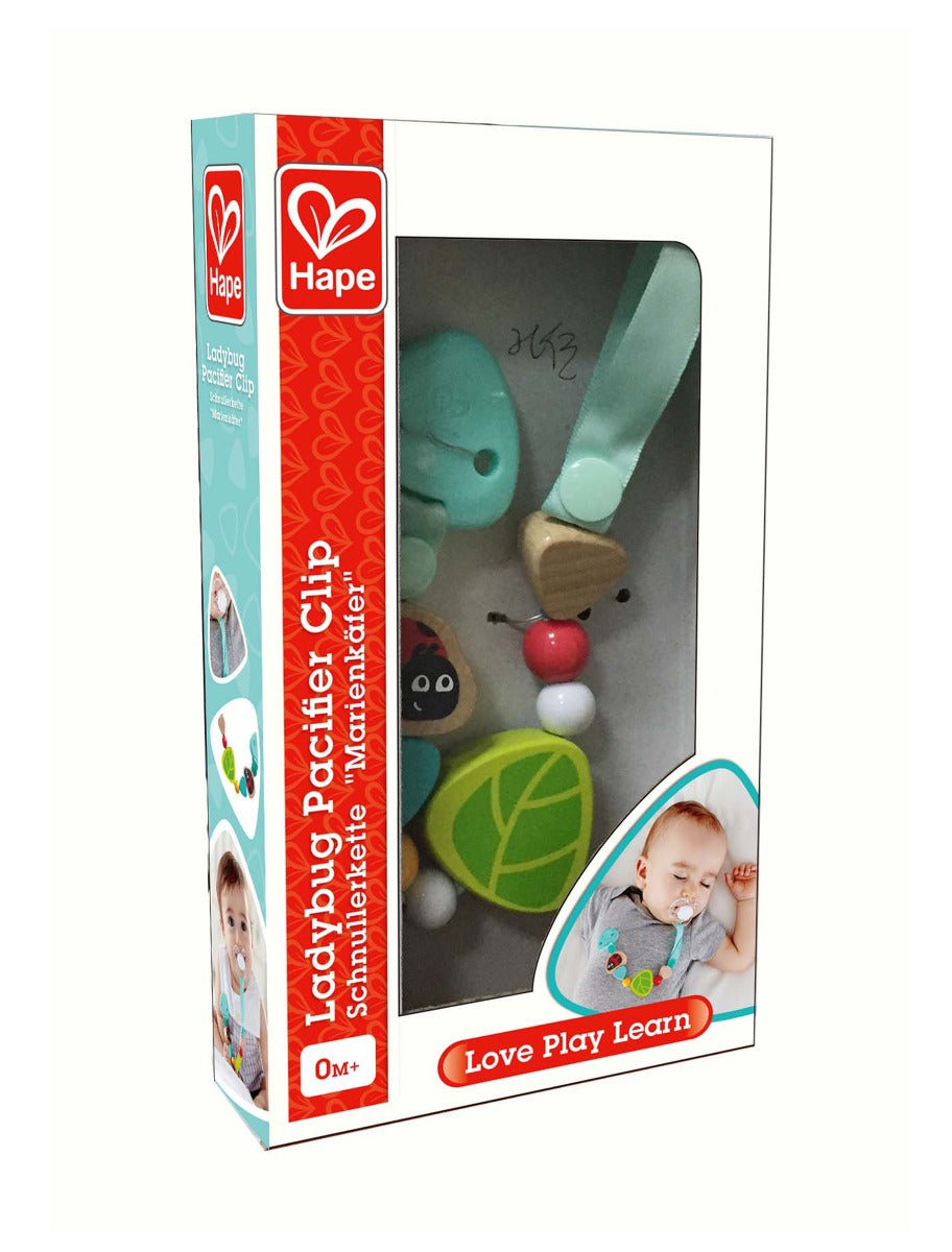 Hape BPA Free Teething Pacifier Clips for Baby`s
