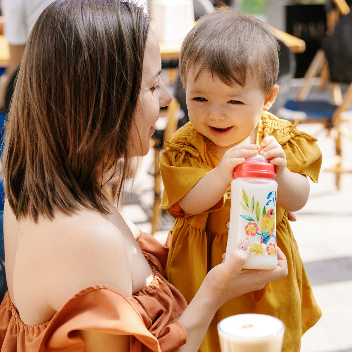 Tommy Lise Feeding Bottle Blooming Day 360 Ml.