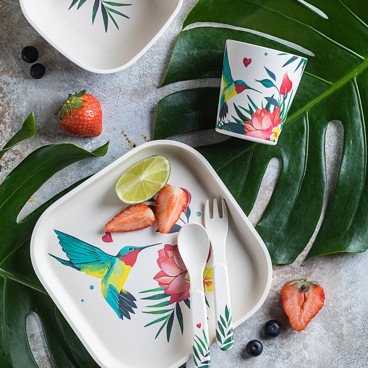Tommy Lise Bamboo Dinner Set Airy Grace