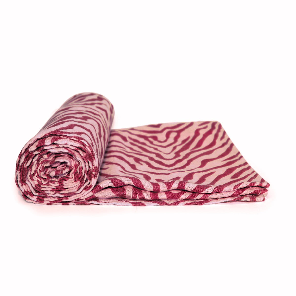 Tommy Lise Baby Swaddle Marsala Tiger 120X120Cm