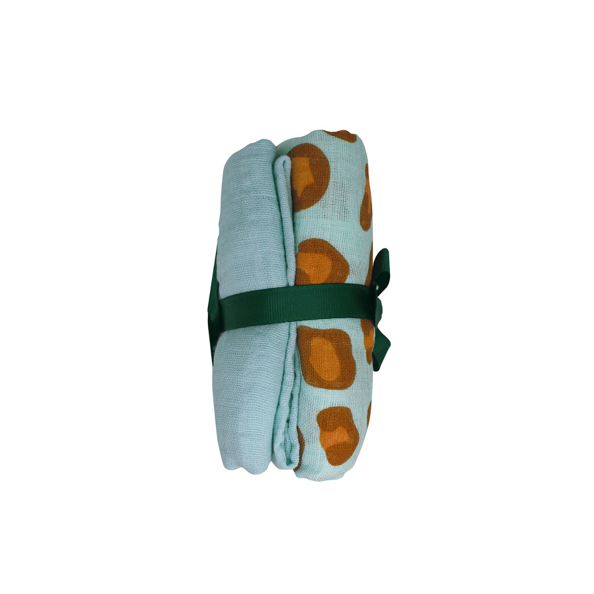 Tommy Lise Muslin Swaddle Set Blue Leopard(70X70Cm