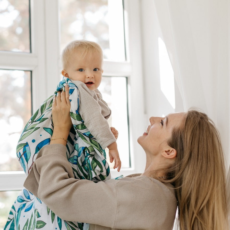 Tommy Lise Muslin Swaddle Dancing Shrub 120X120Cm