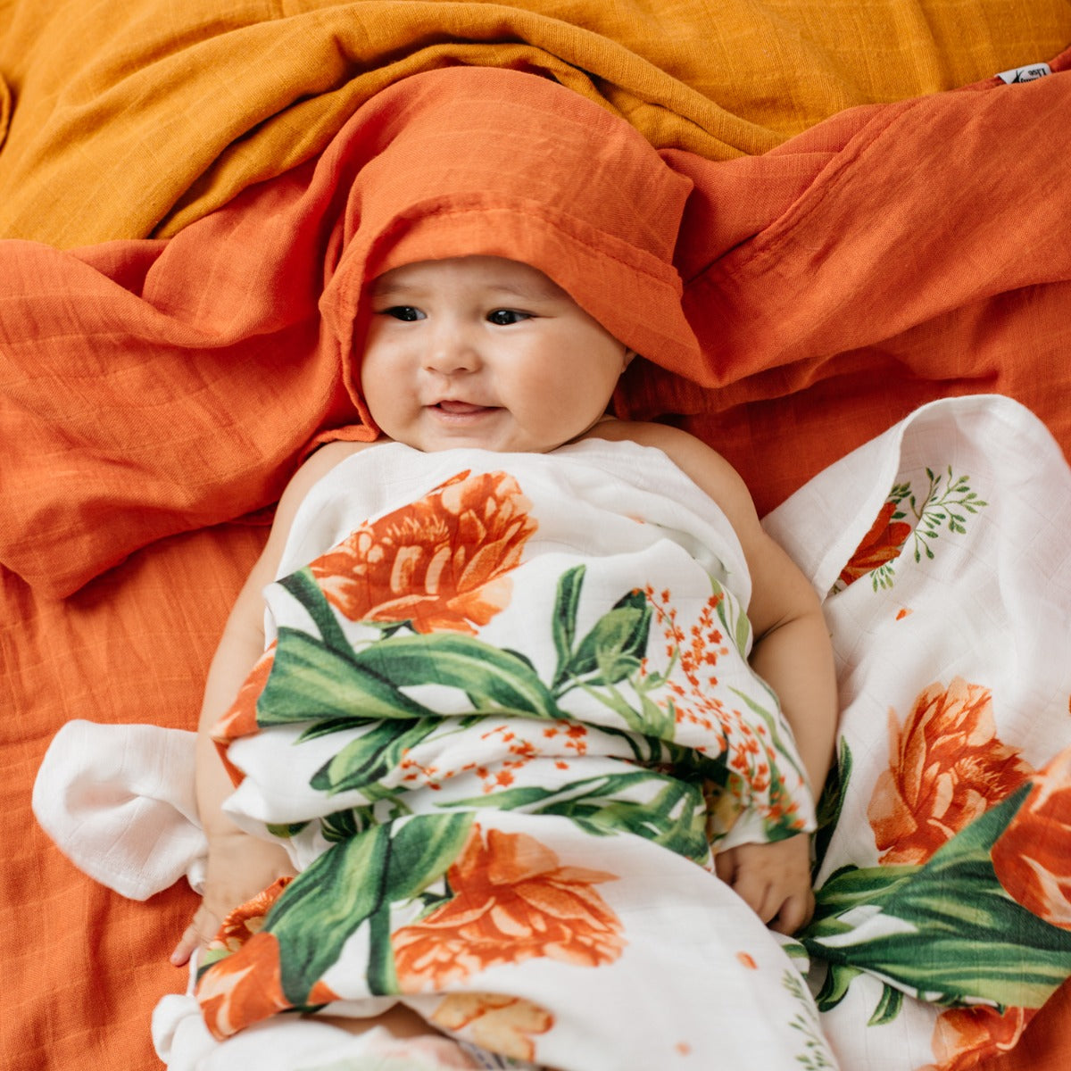 Tommy Lise Baby Swaddle Scarlet Dreams Set 90X90 Cm