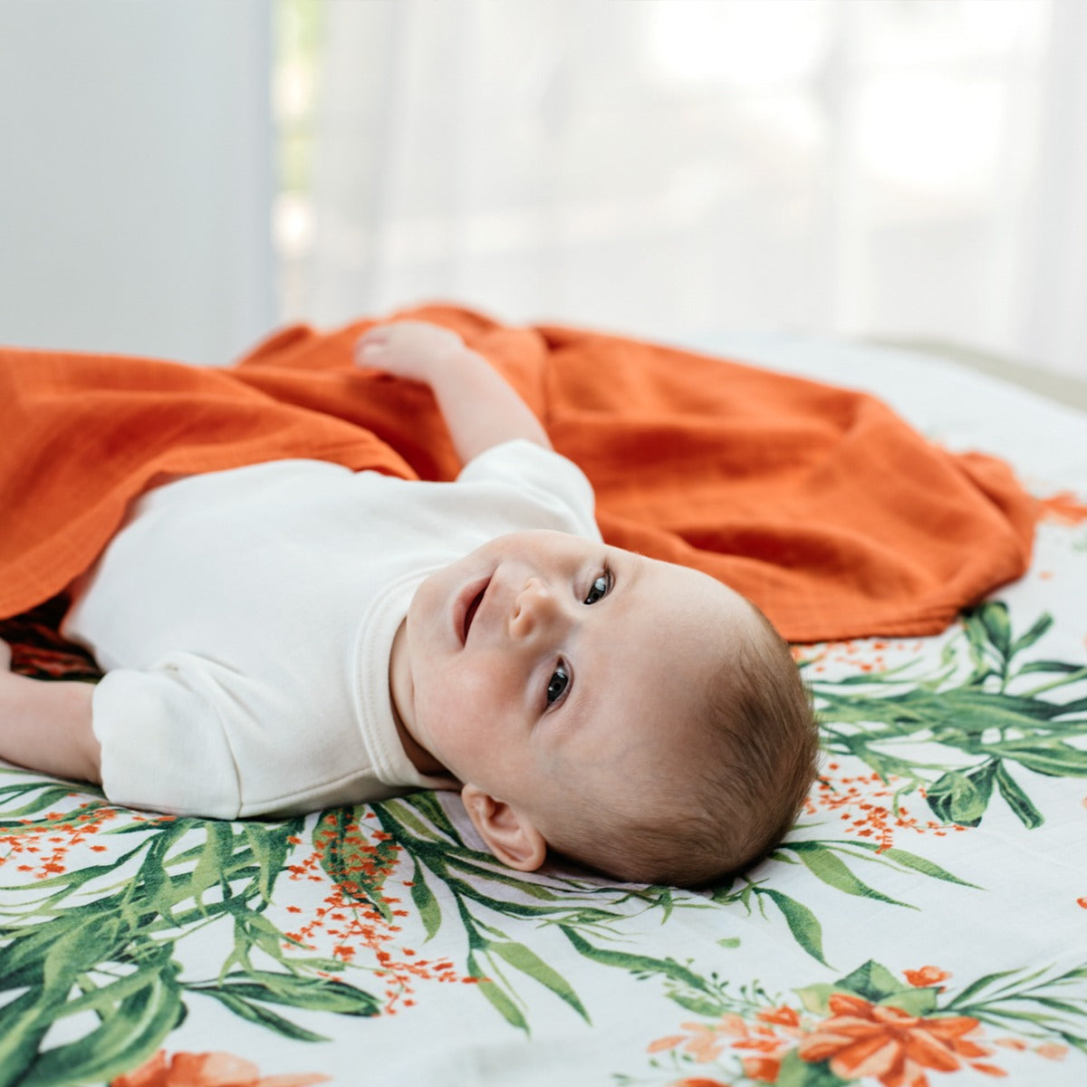 Tommy Lise Baby Swaddle Scarlet Dreams Set 90X90 Cm