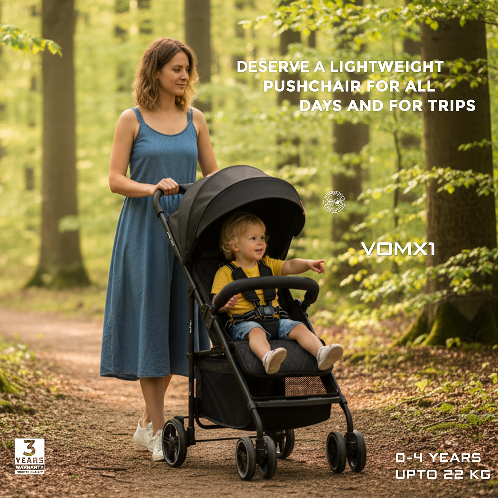 Neobreez VOMX1 Ultra Lightweight Stroller Black