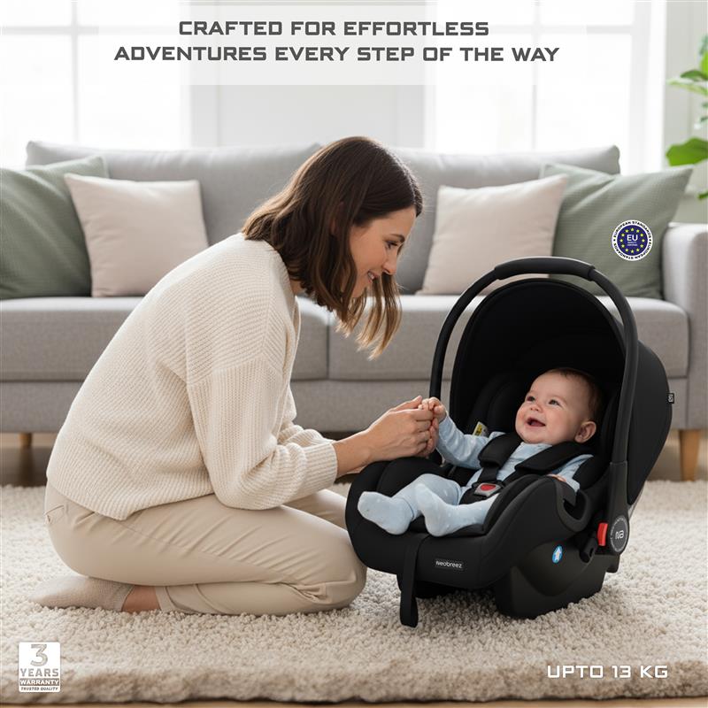 Neobreez VOMX1 PLUS 2 in 1 Travel System Stroller Black