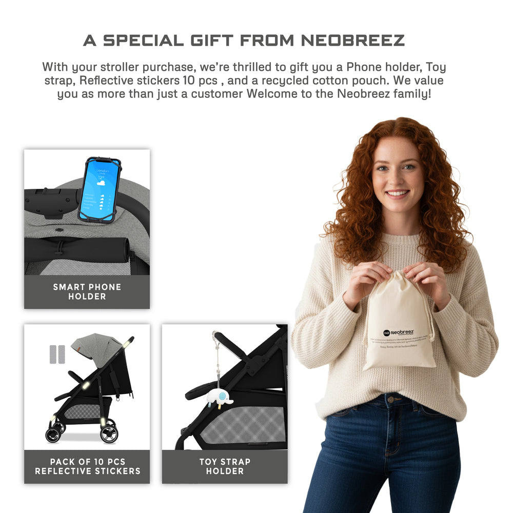 Neobreez VOMX1 PLUS 2 in 1 Travel System Stroller
