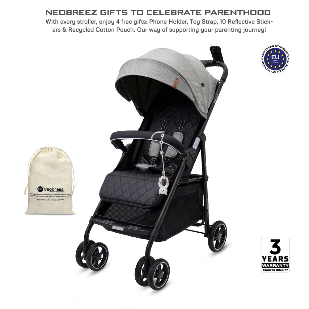 Neobreez VOMX1 PLUS 2 in 1 Travel System Stroller