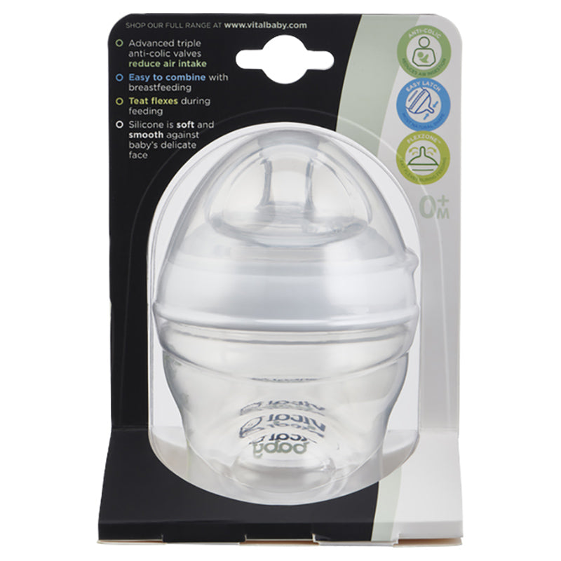 Vital Baby  Nurture Breast Like Feeding Bottles 150Ml Bulk 0 Months+