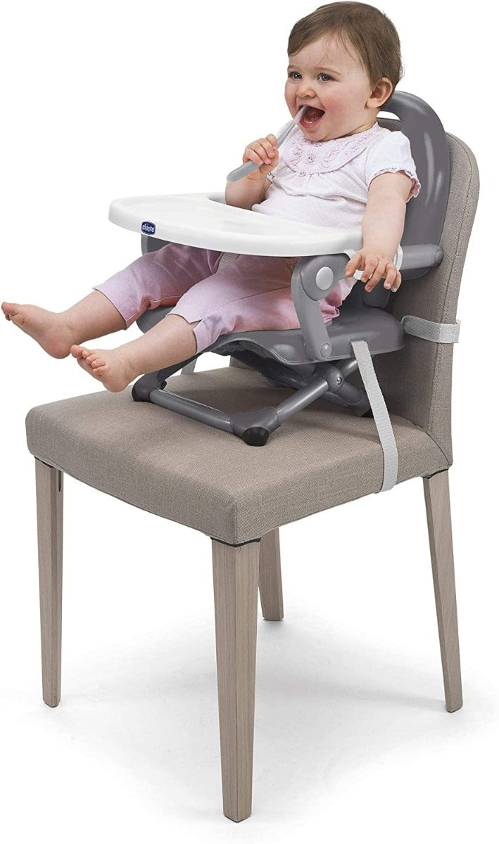 Chicco Booster Seat Pocket Snack - Dark Grey