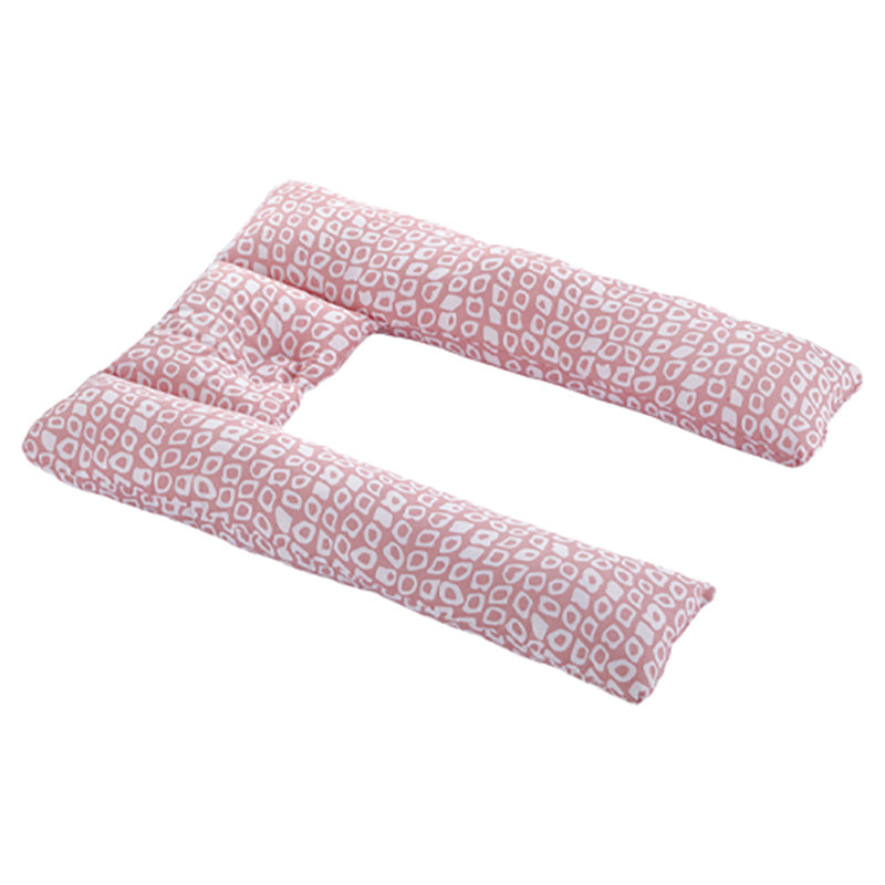 Babyjem Babynest U Shape  Pillow Pink Square