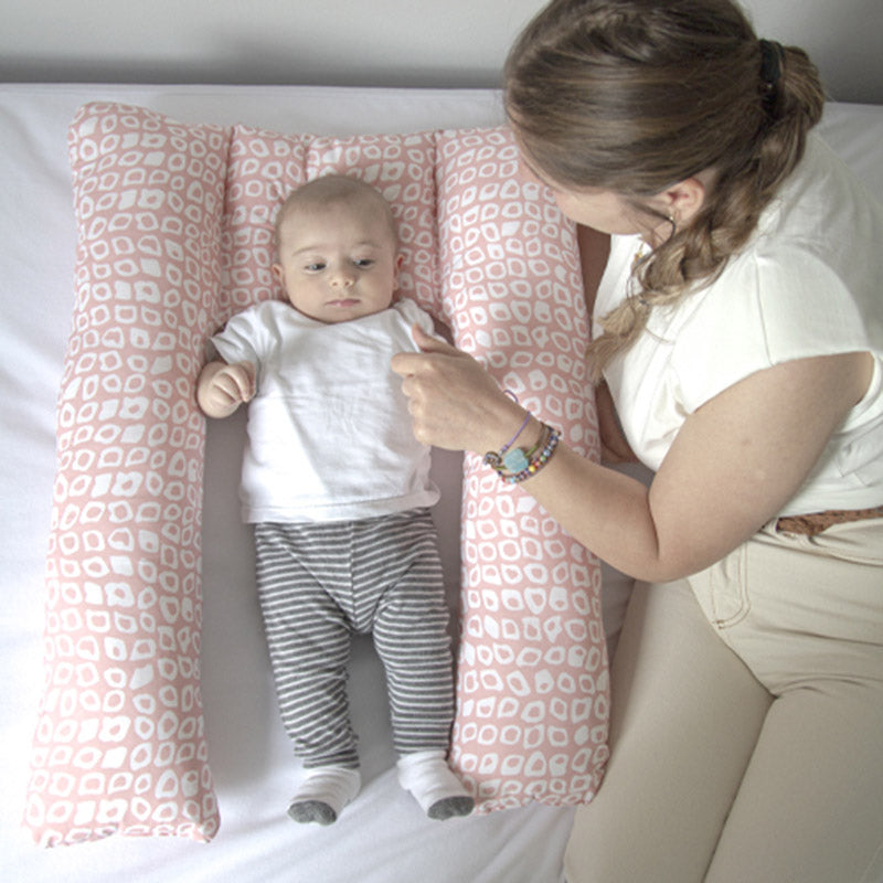 Babyjem Babynest U Shape  Pillow Pink Square