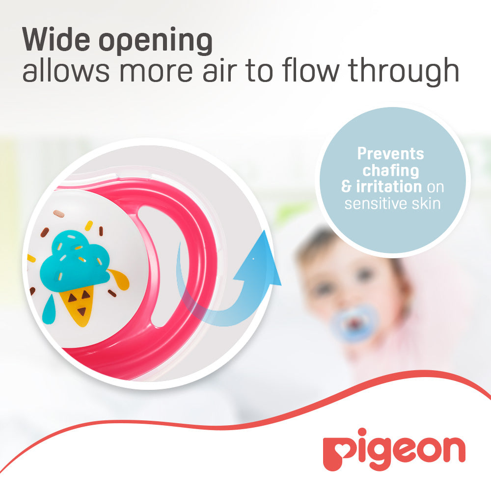 Pigeon Minilight Pacifier Single L  Girl Ice Cream