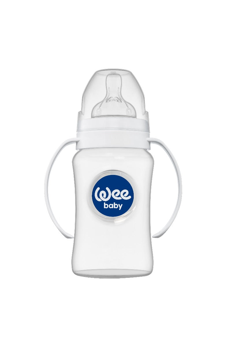 Pp Wide Neck Feeding Bottle With Grip Anti- Colic 250Ml No:1 12X12