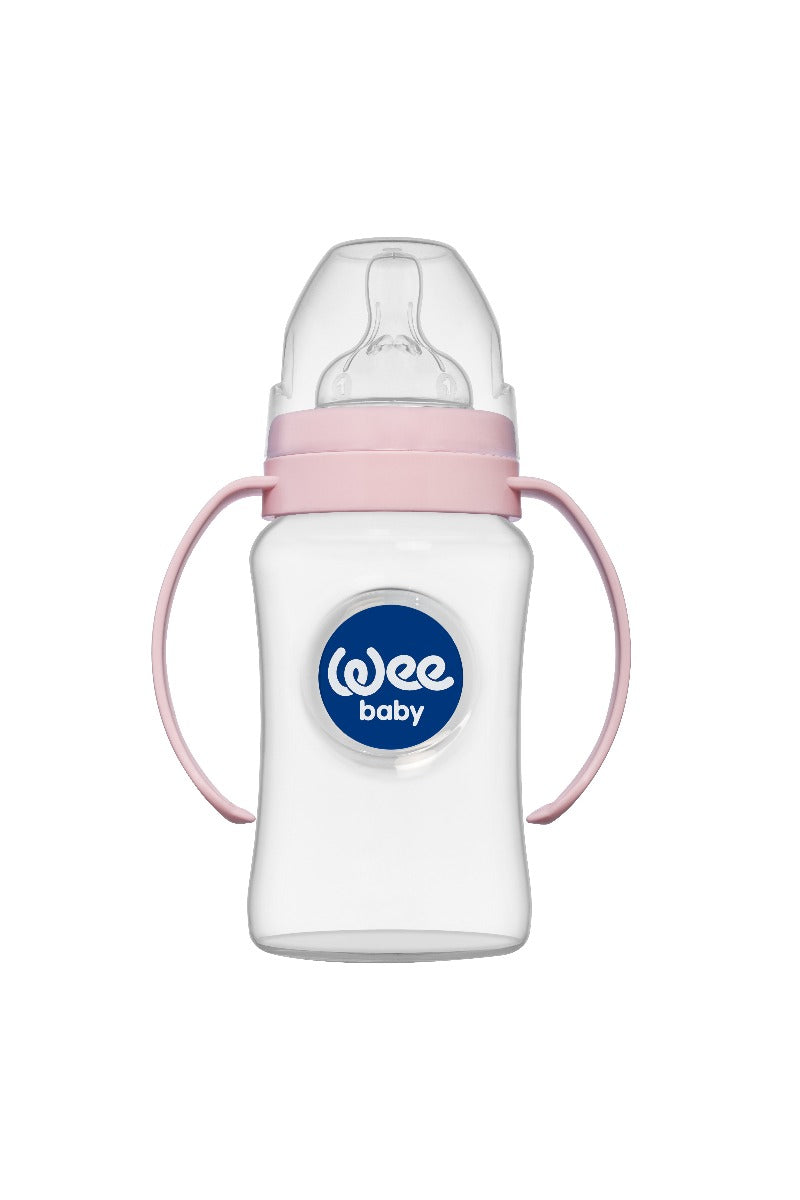 Pp Wide Neck Feeding Bottle With Grip Anti- Colic 250Ml No:1 12X12