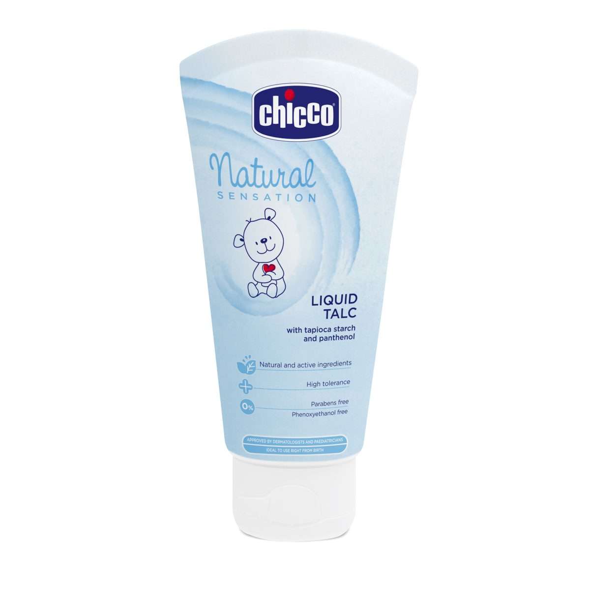 Chicco Natural Sensation Liquid Talc - 100 ML