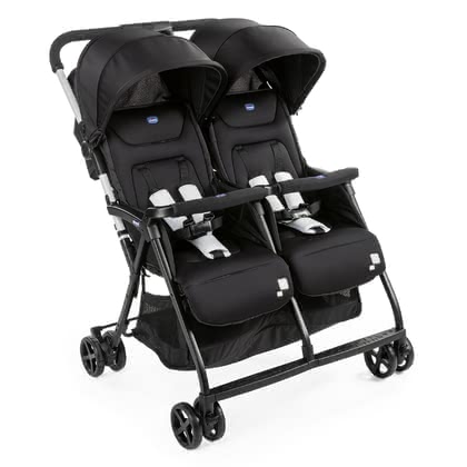 Chicco Ohlala Twin Stroller - Black Night
