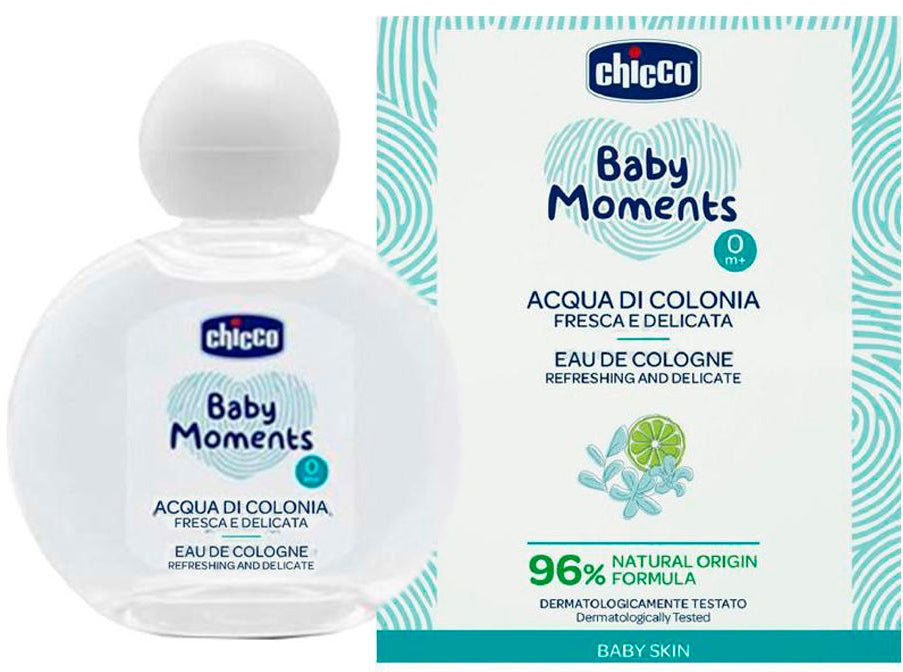 Chicco Baby Moments Eau De Cologne Refresh Delicate- 100ML