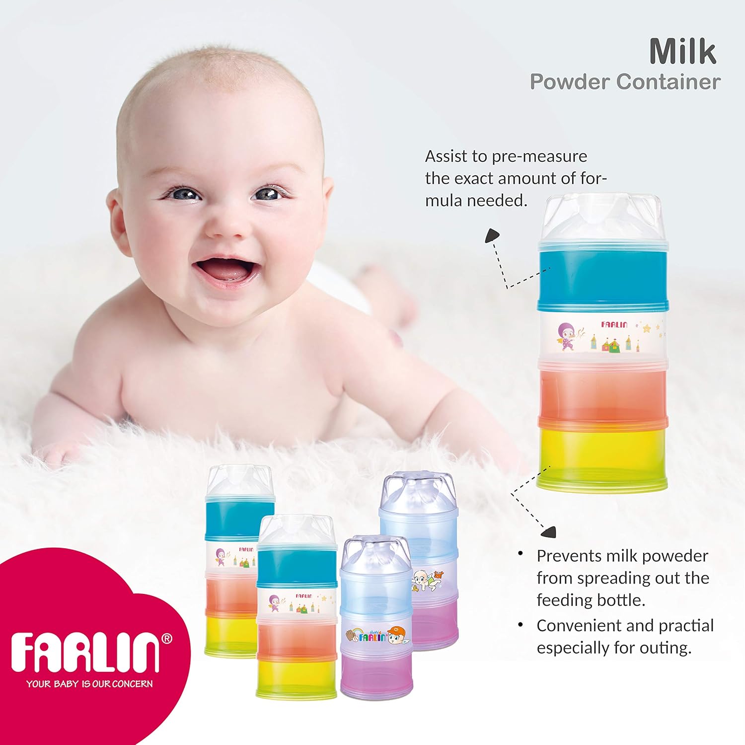 Farlin  Milk Powder Container