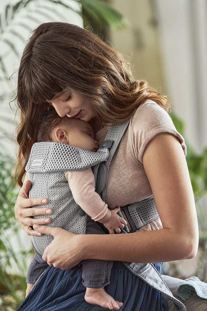 BABYBJORN  Baby Carrier Mini, Grey, 3D Mesh