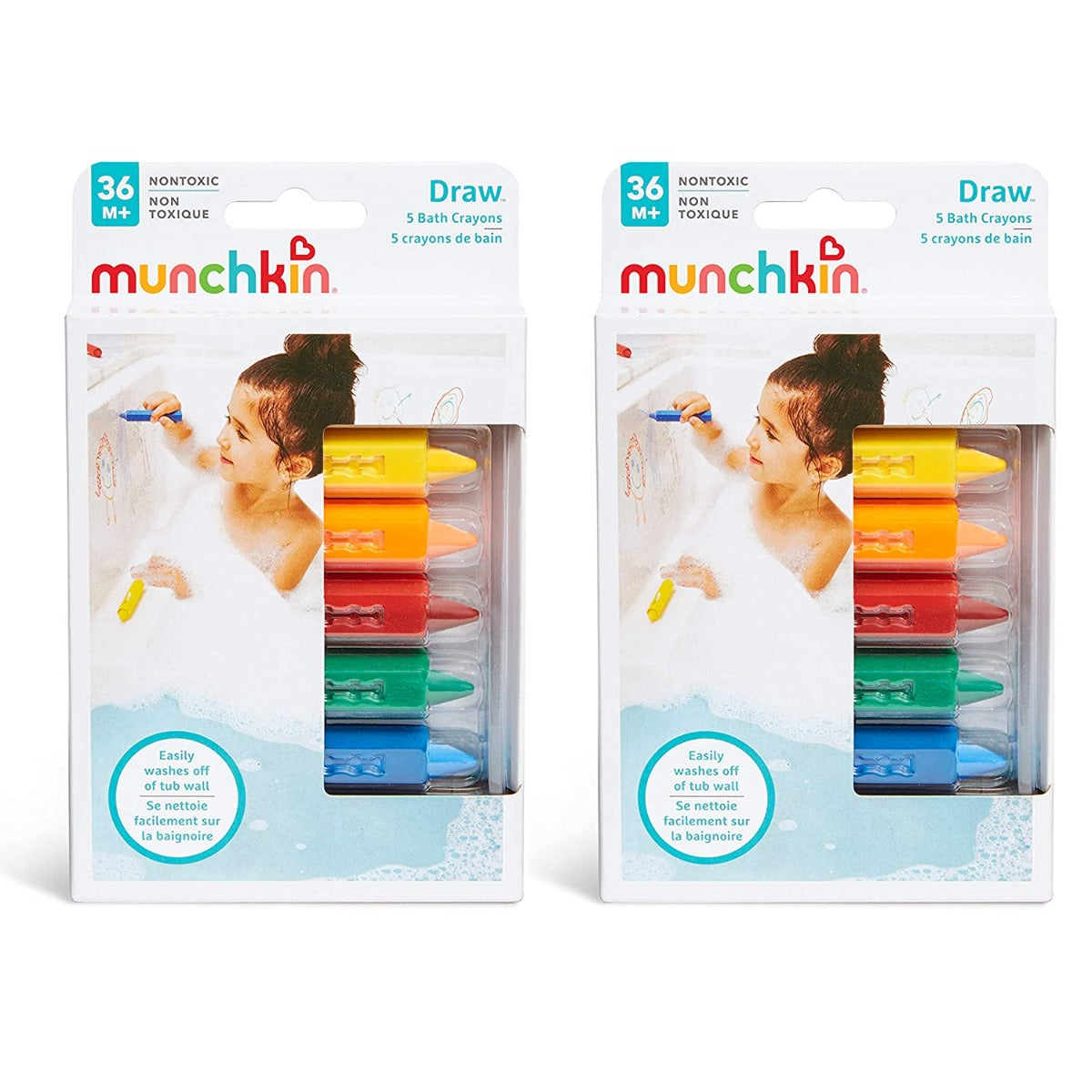 Munchkin - Draw Bath Crayons