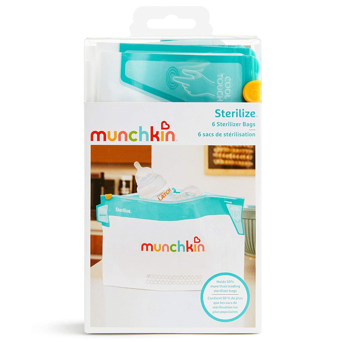 Munchkin - Latch Microwave Steriliser Bags 6pk