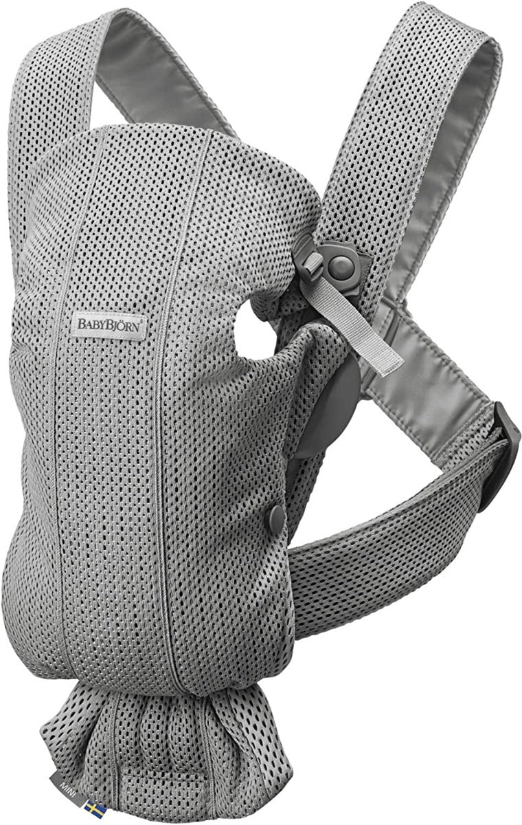 BABYBJORN  Baby Carrier Mini, Grey, 3D Mesh