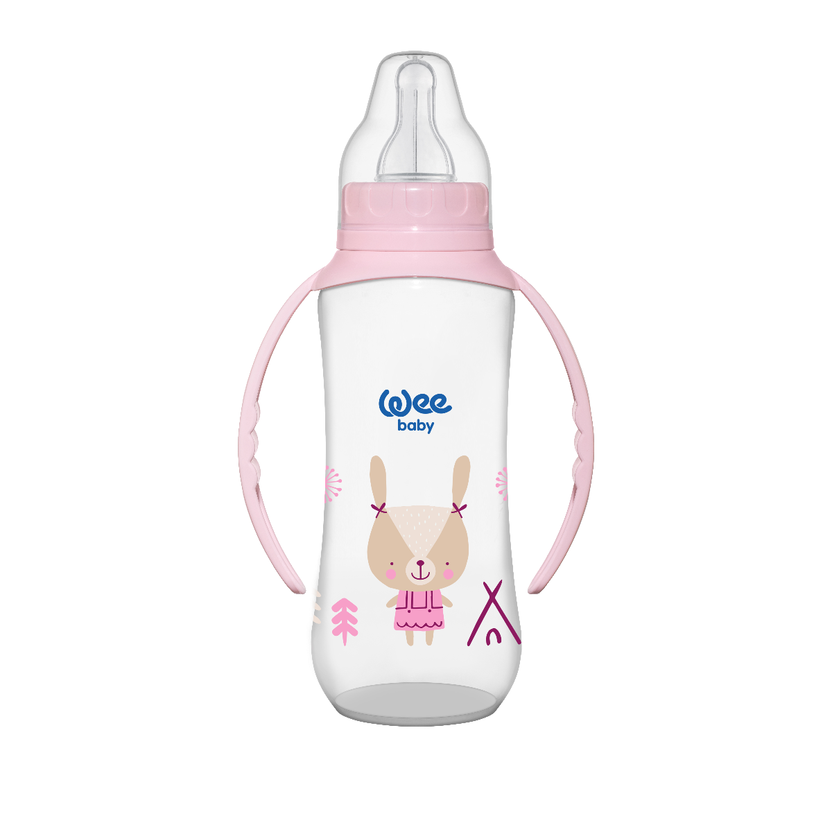 Wee Baby PP Feeding Bottles With Grip 270ml (Sold Separately Subject to Availability)
