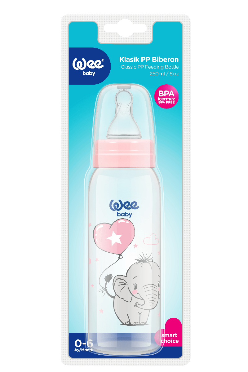 Wee Baby Classic Pp Feeding Bottle 250ml (Sold Separately Subject to Availability)