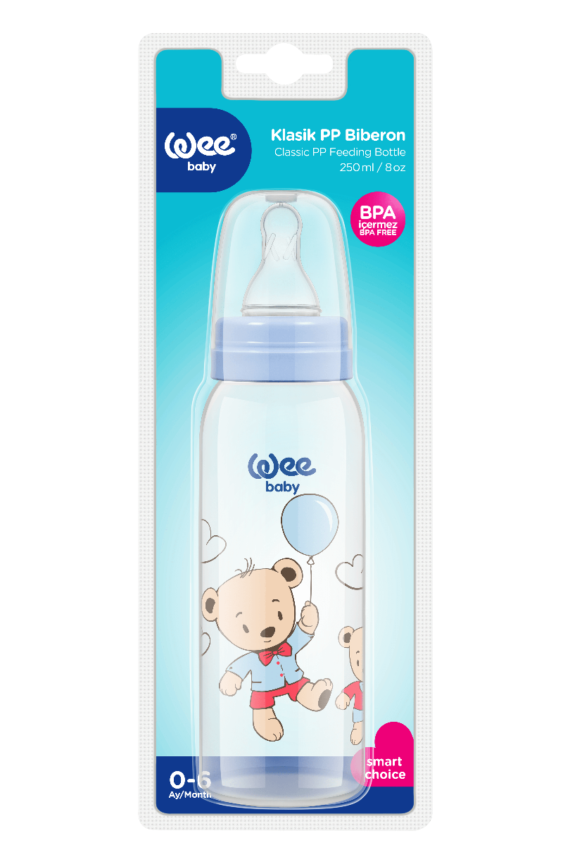 Wee Baby Classic Pp Feeding Bottle 250ml (Sold Separately Subject to Availability)
