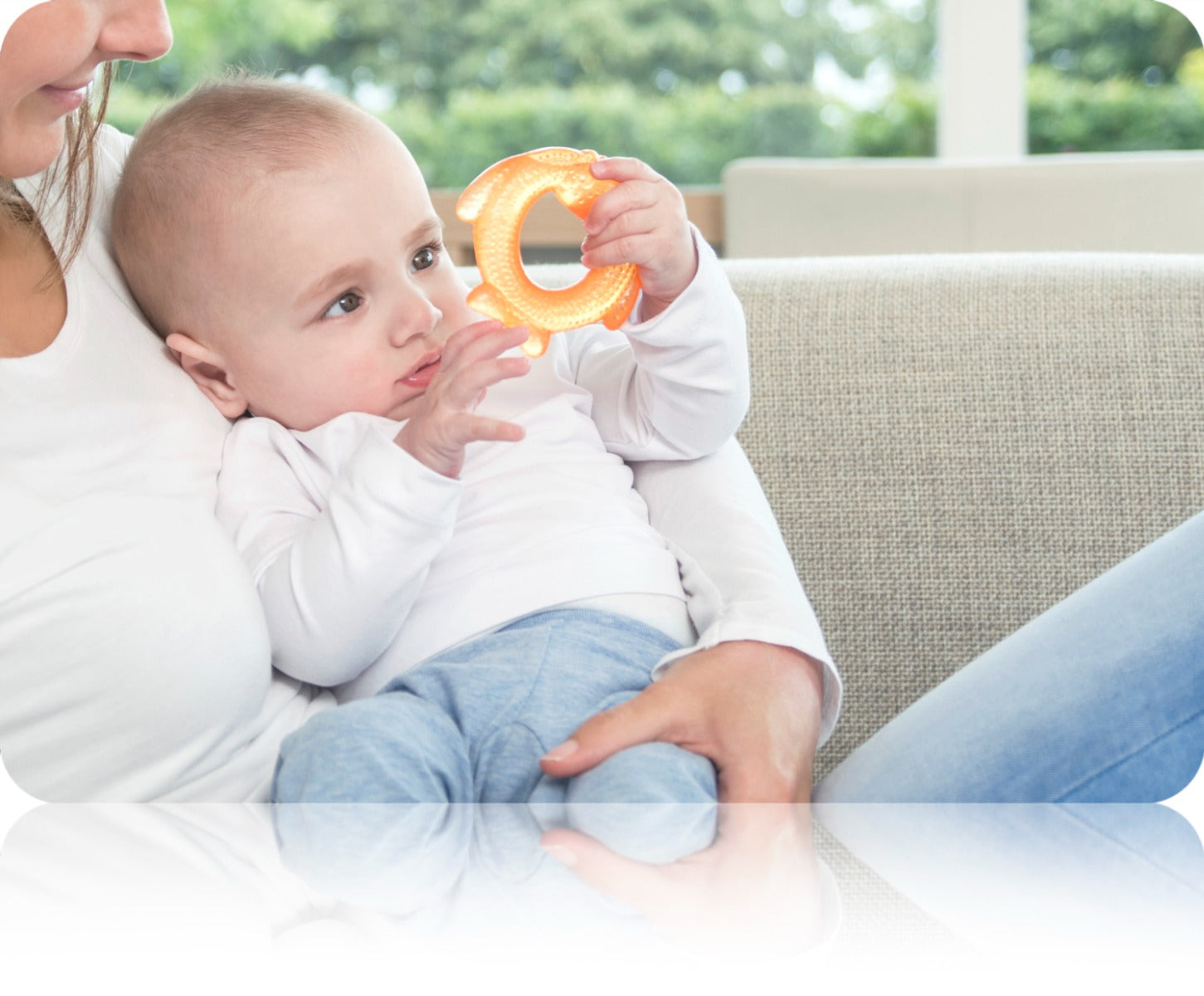 Kidsme Water Filled Soother Orange