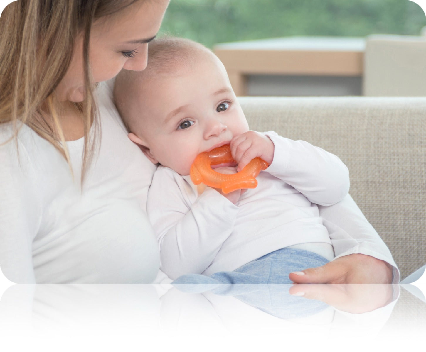 Kidsme Water Filled Soother Orange