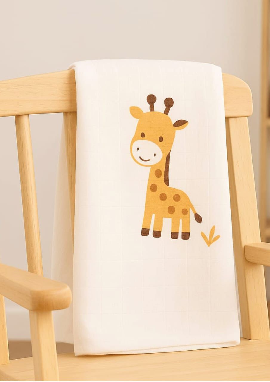 Kinder Valley Little Safari Bamboo Muslin Swaddle Pack of 2