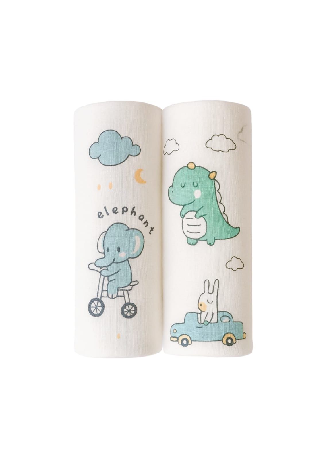 Kinder Valley Animal Prints Bamboo Muslin Swaddle