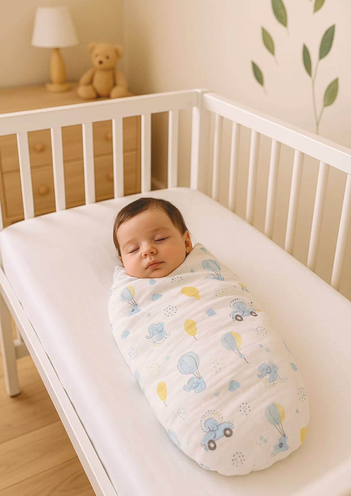 Kinder Valley Animal Prints Bamboo Muslin Swaddle