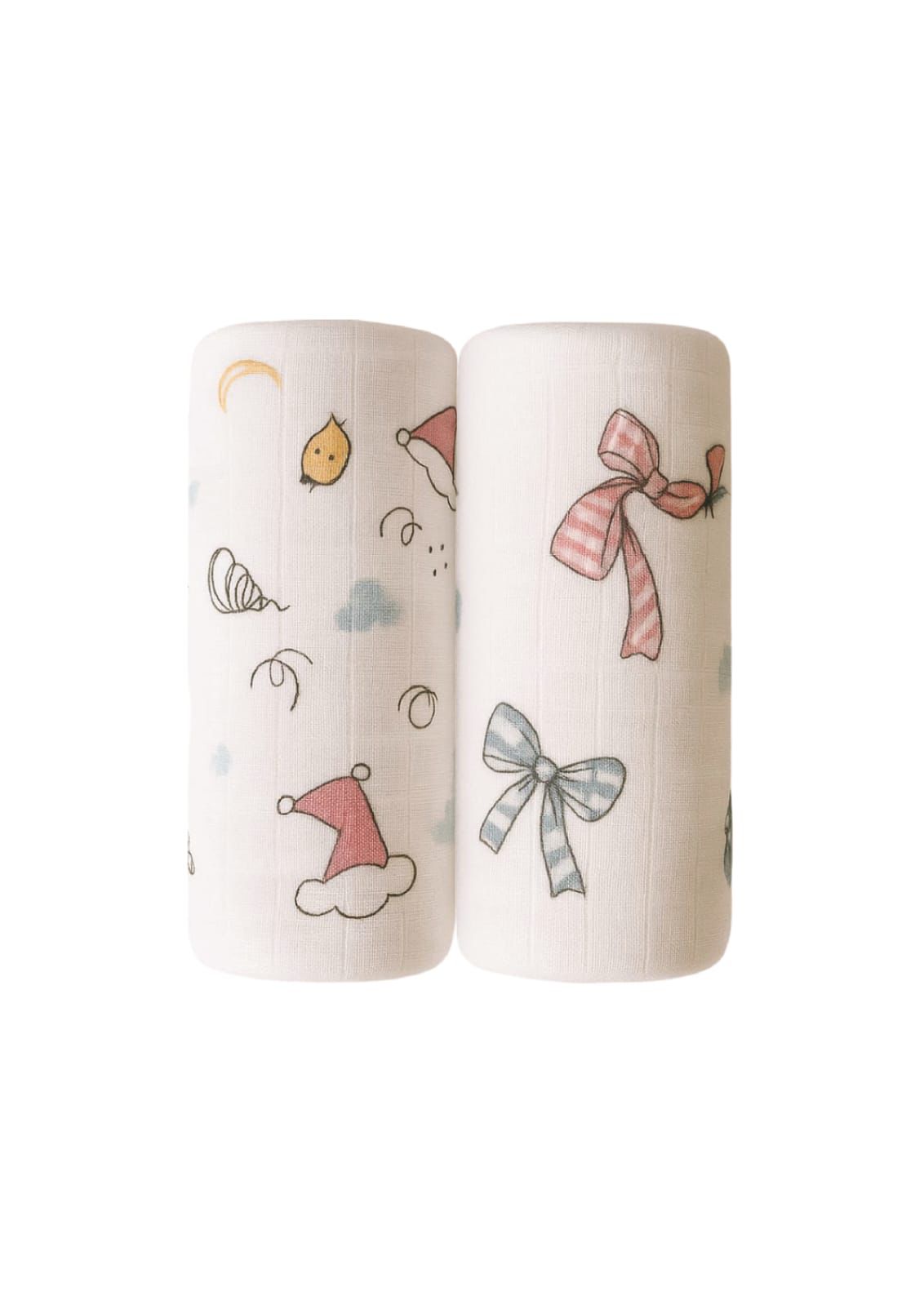 Kinder Valley Bamboo Muslin Grace swaddle Pack of 2