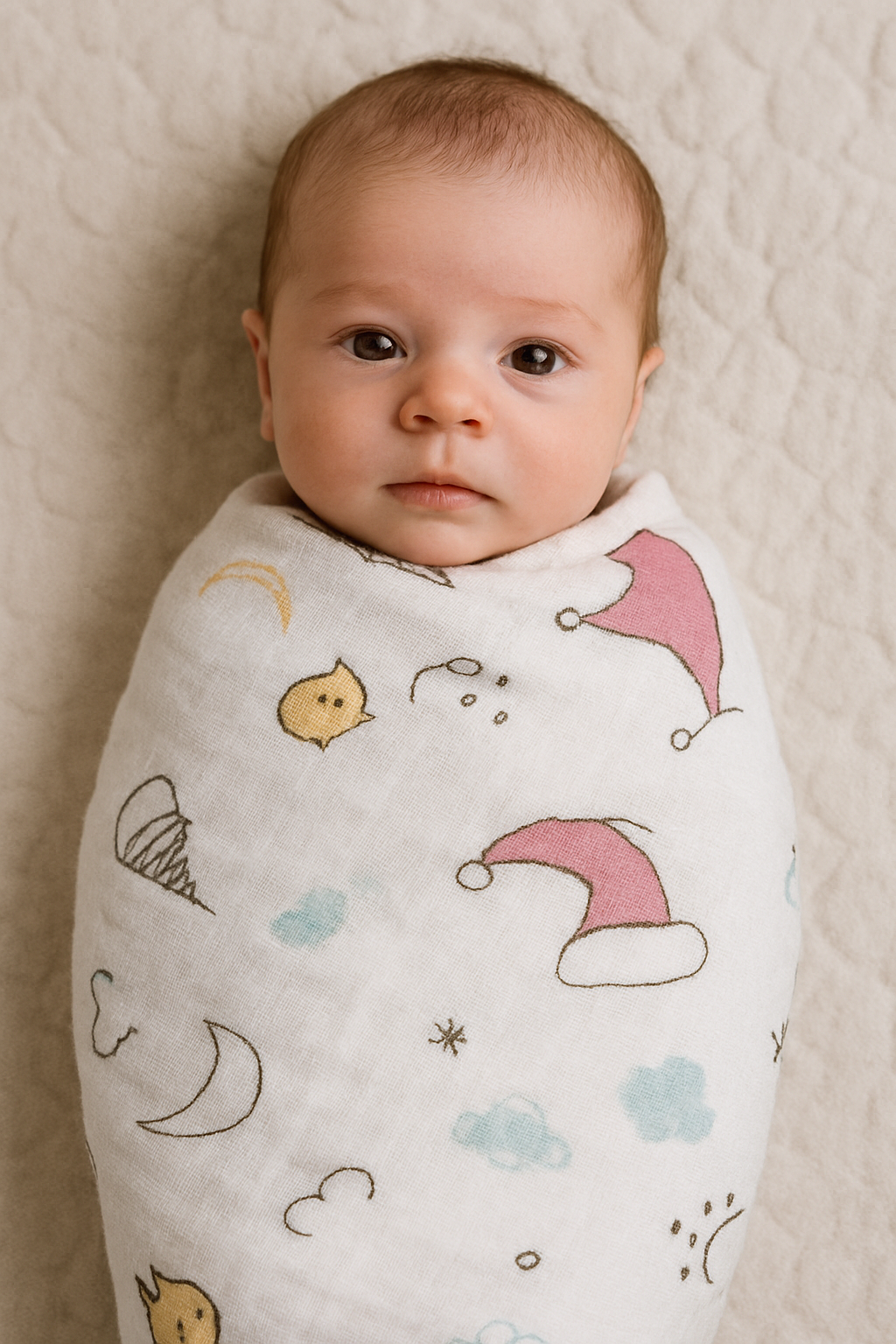 Kinder Valley Bamboo Muslin Grace swaddle Pack of 2