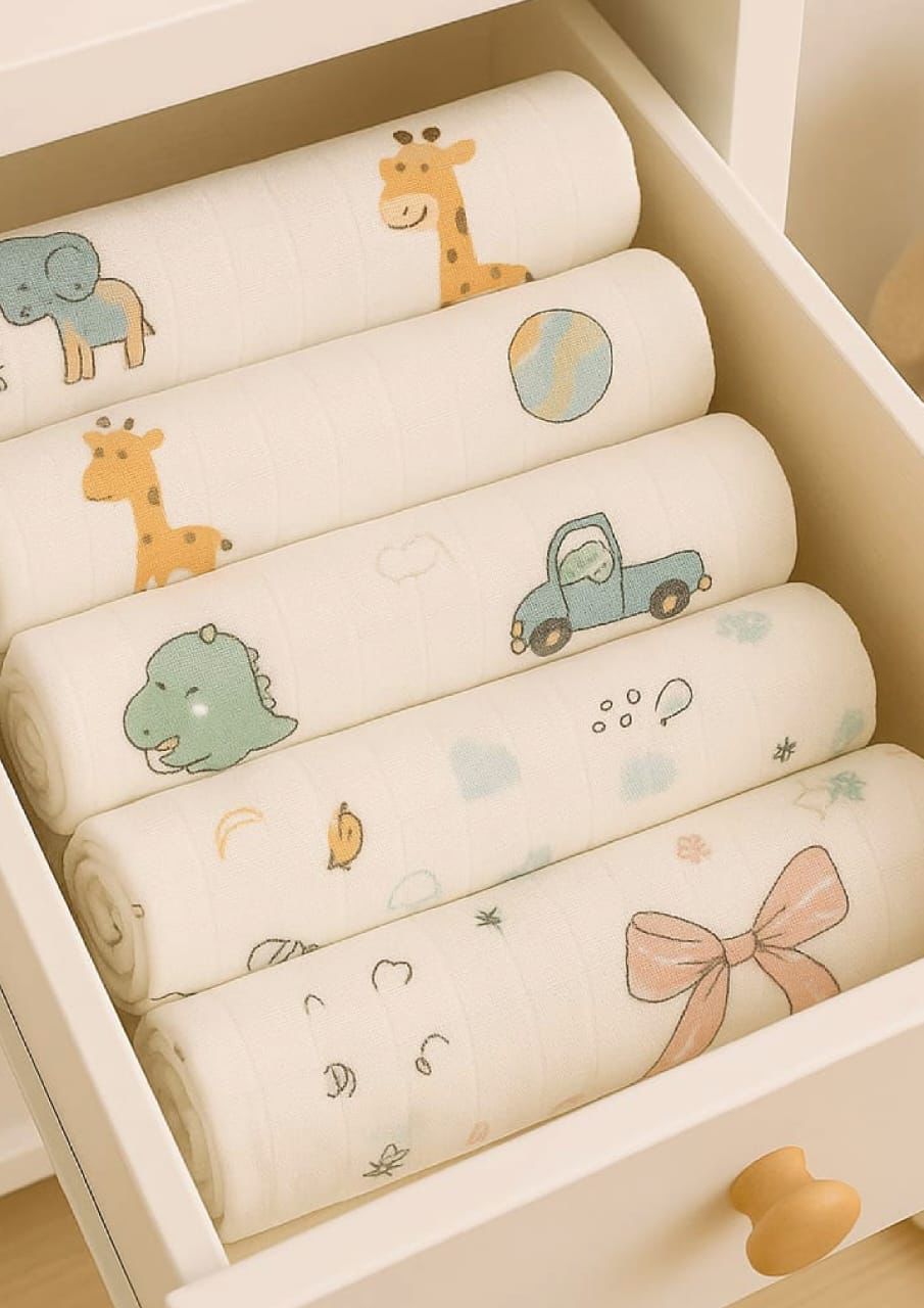 Kinder Valley Bamboo Muslin Grace swaddle Pack of 2