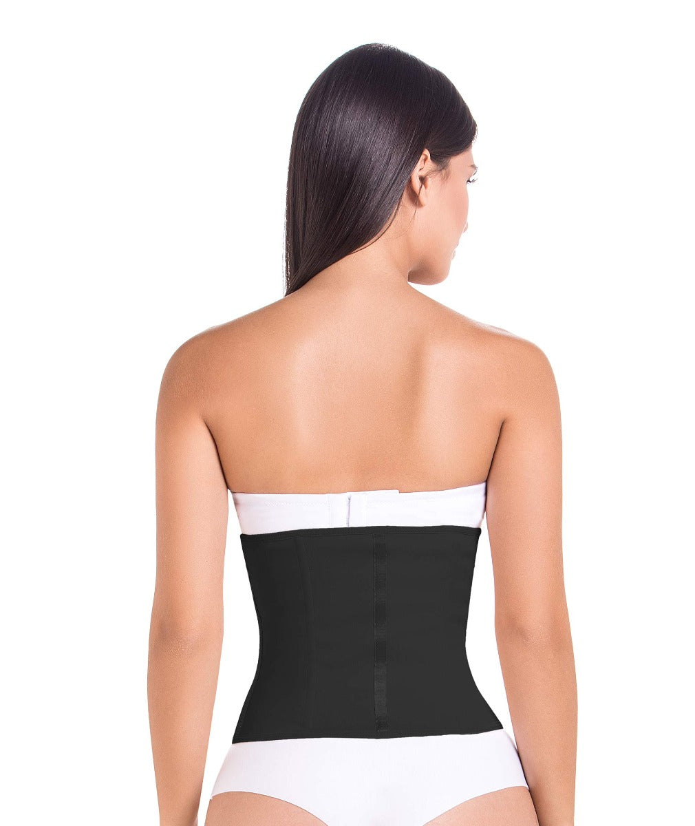 Workout Sports Tummy Control Waist Cincher Black - XL