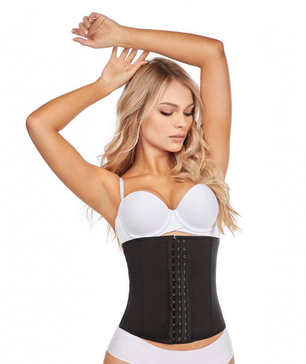 Workout Sports Tummy Control Waist Cincher Black - XL