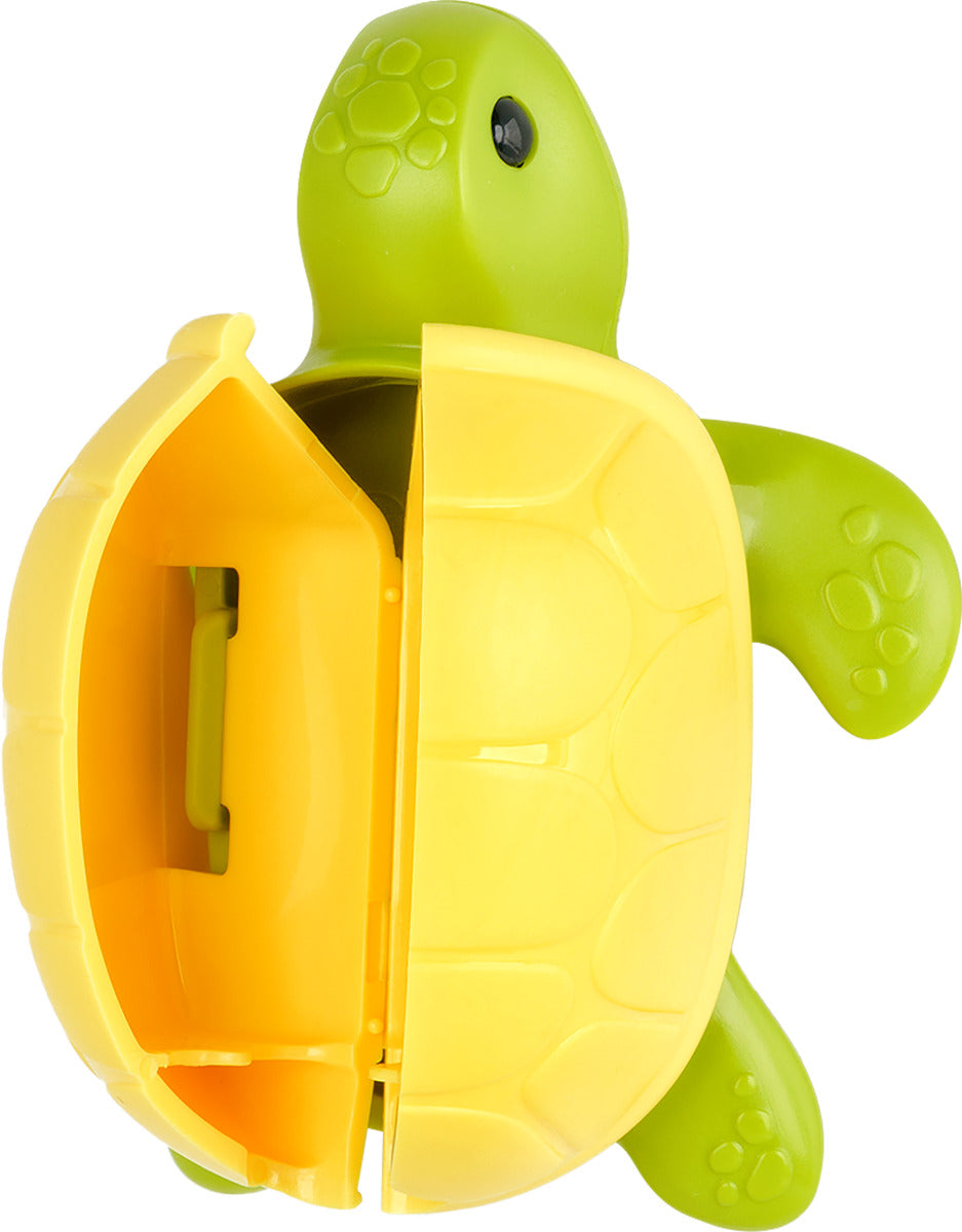 Flipper Fun Animal Turtle Toothbrush Cover and Toothbrush Combo Pack