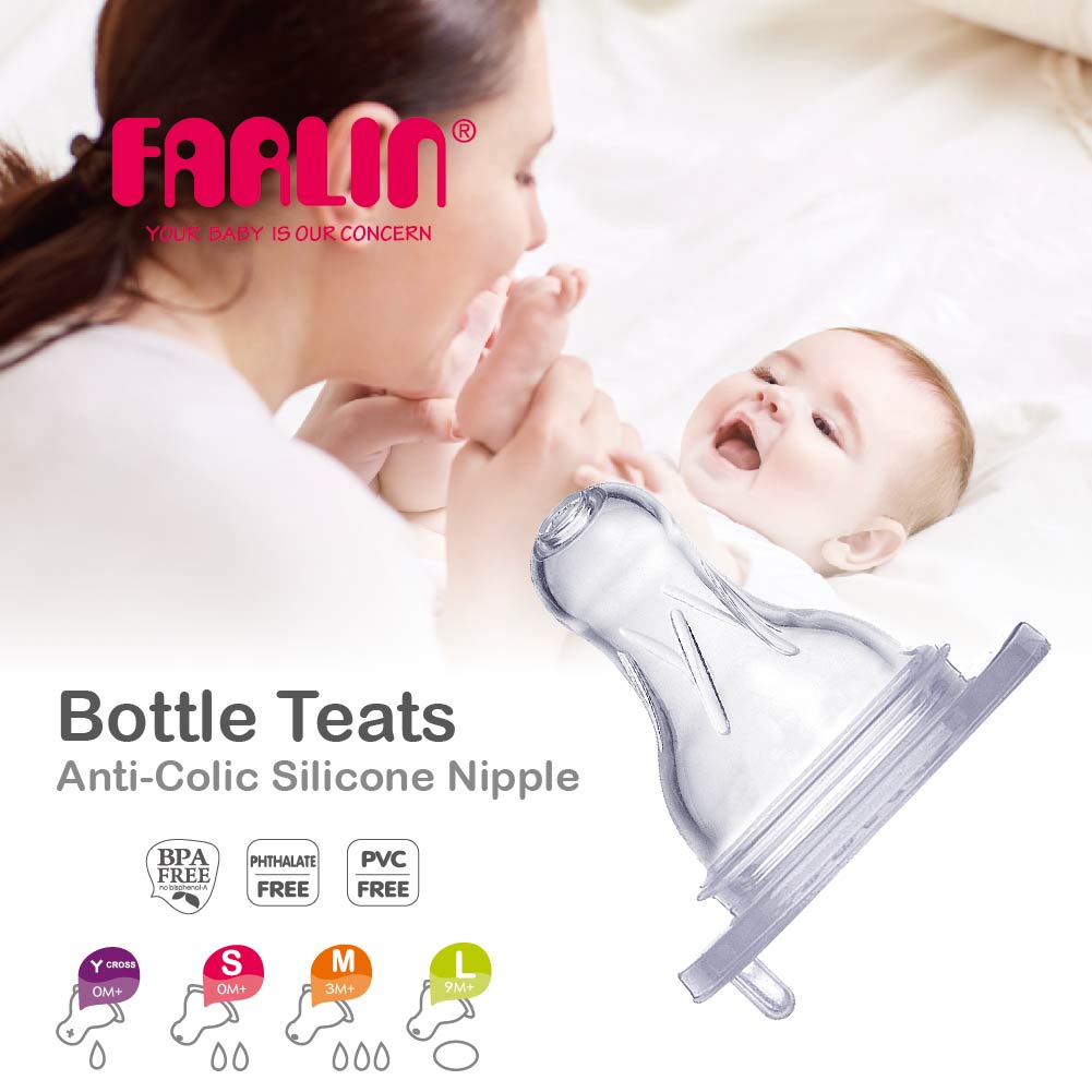 Farlin Stretchy Anti-Fur Nipple L