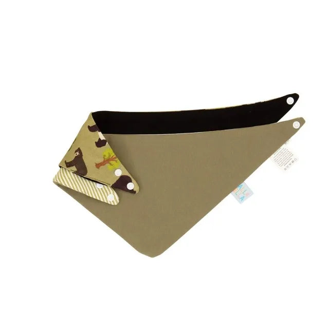 All4Ella - طقم مريلة باندانا - دببة