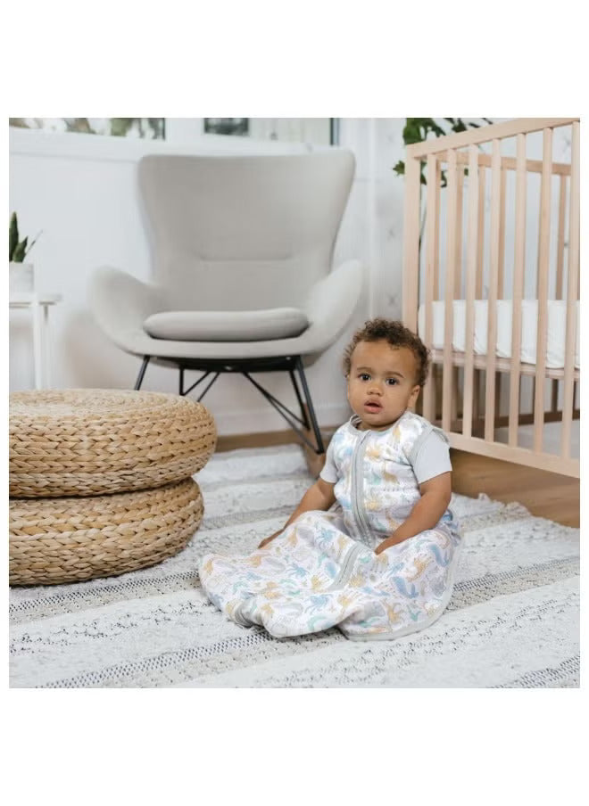 كيس نوم Aden + Anais Cotton 1.0 Tog Natural History من 6 إلى 18 شهرًا