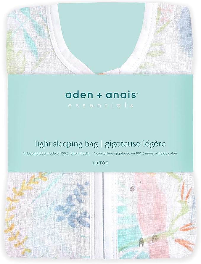 Aden + Anais Light Sleeping Bag Tropicalia 6 to 18m