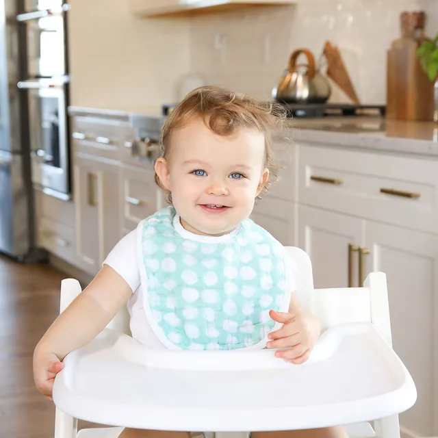 مريلة أطفال من قماش موسلين قطني من Aden + Anais، عبوة من 3 قطع، تروبيكاليا